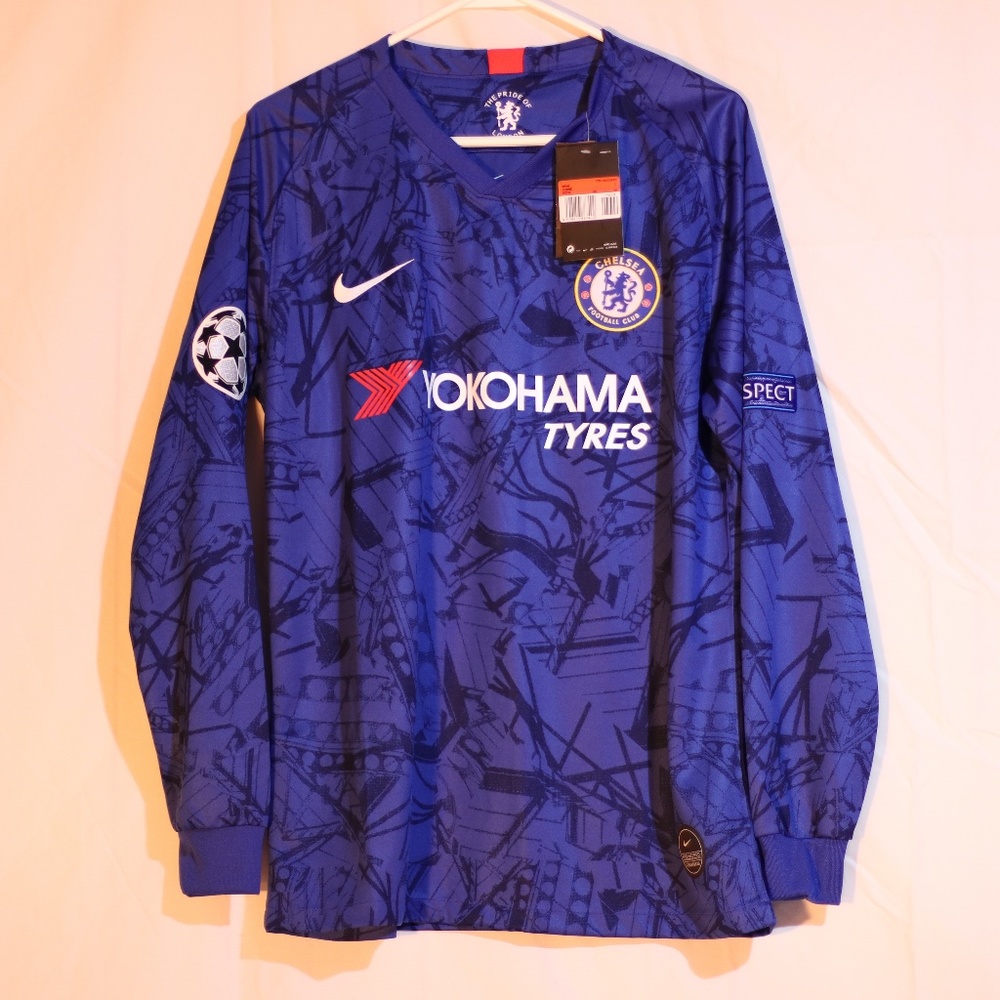 NEW Pulisic Chelsea Home 19/20 Long-Sleeve Jersey